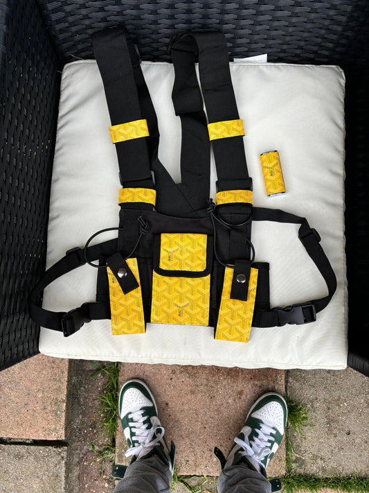 OneKind Atelier Utility Vests - Handmade Leather & Nylon