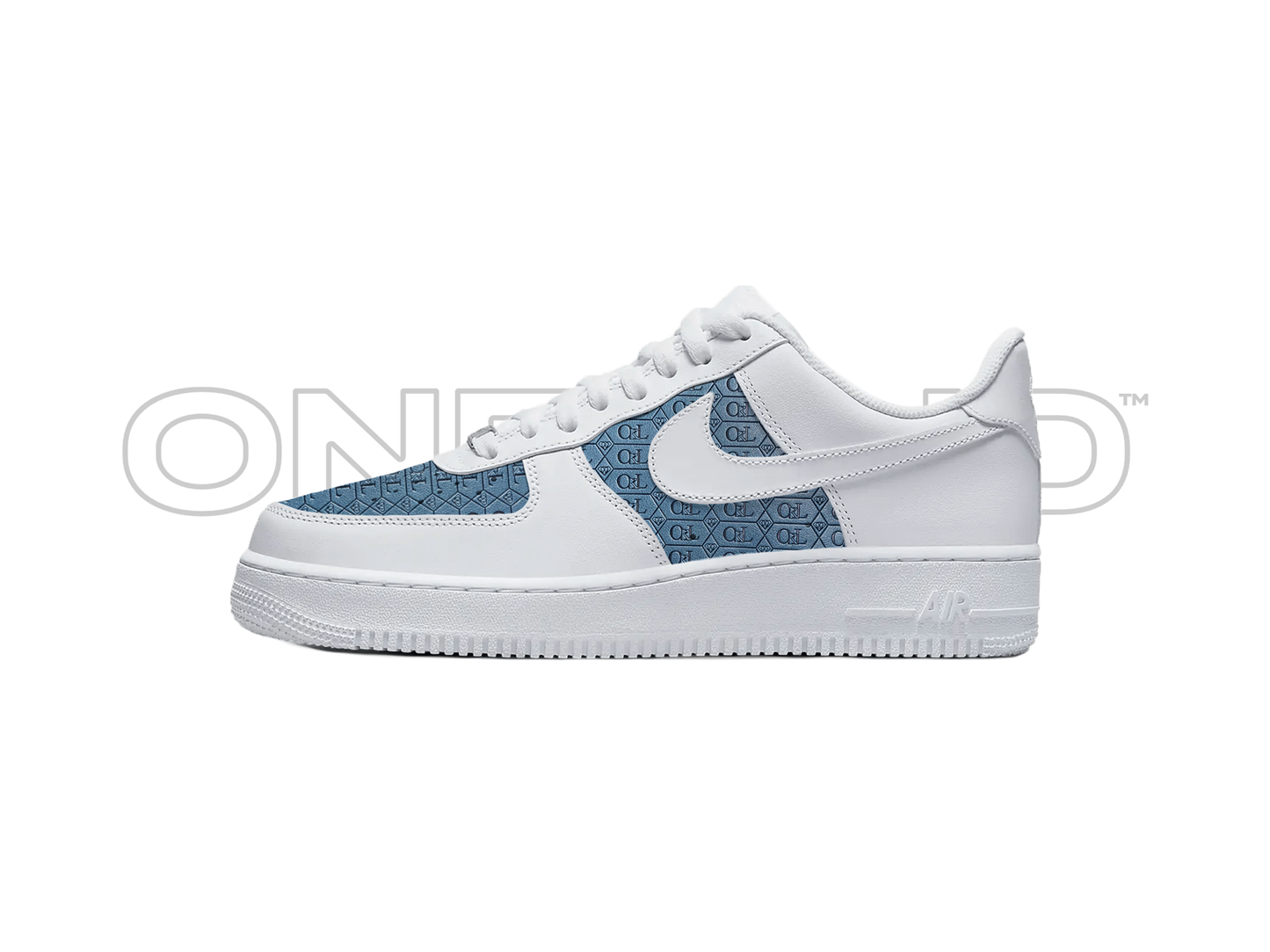 Nike AirForce 1 OKL Edition (Red & Blue)