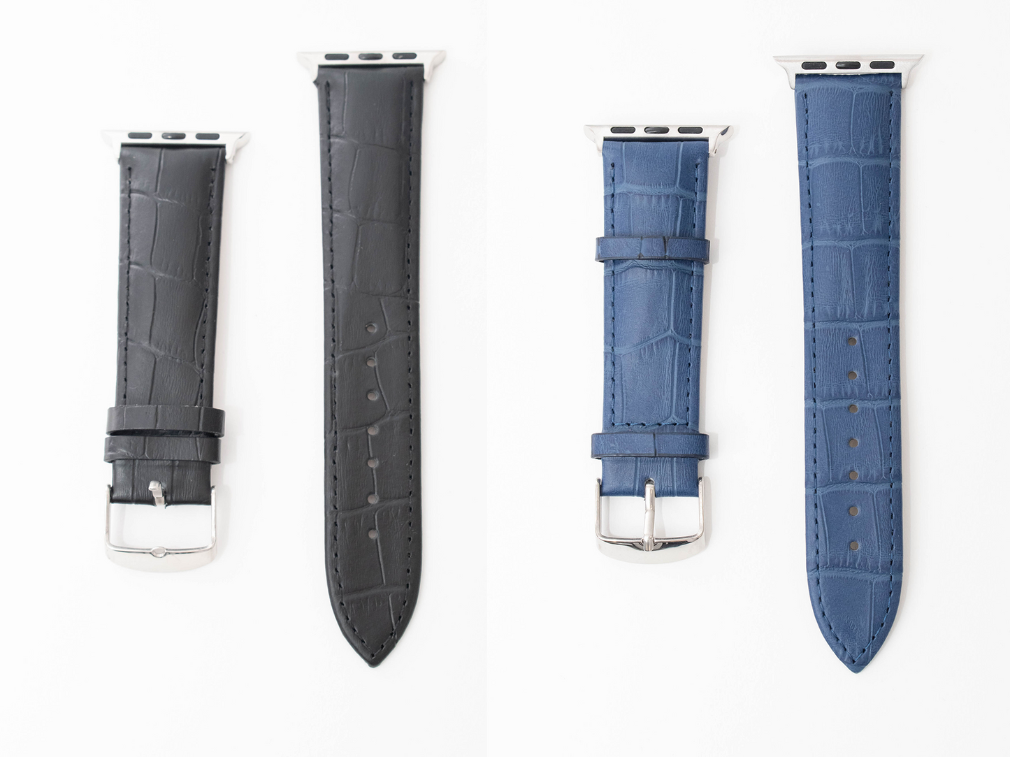 Signature Alligator Skin Apple Watch Straps