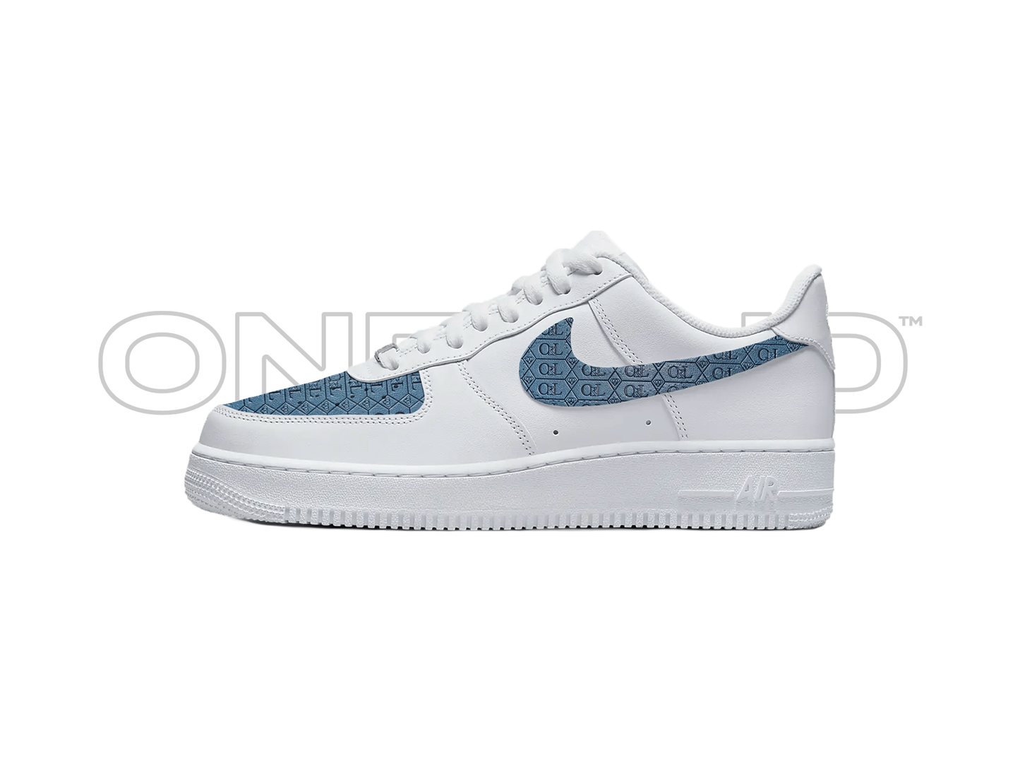 Nike AirForce 1 OKL Edition (Red & Blue)