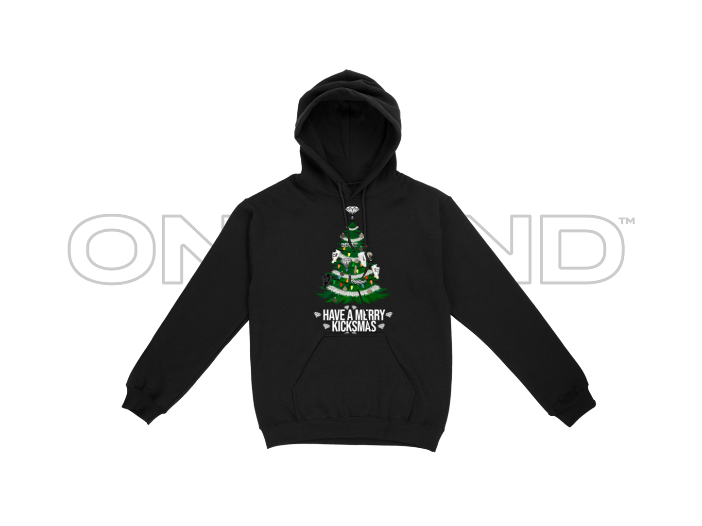 Merry Kicksmas Christmas Hoodies & Tees.