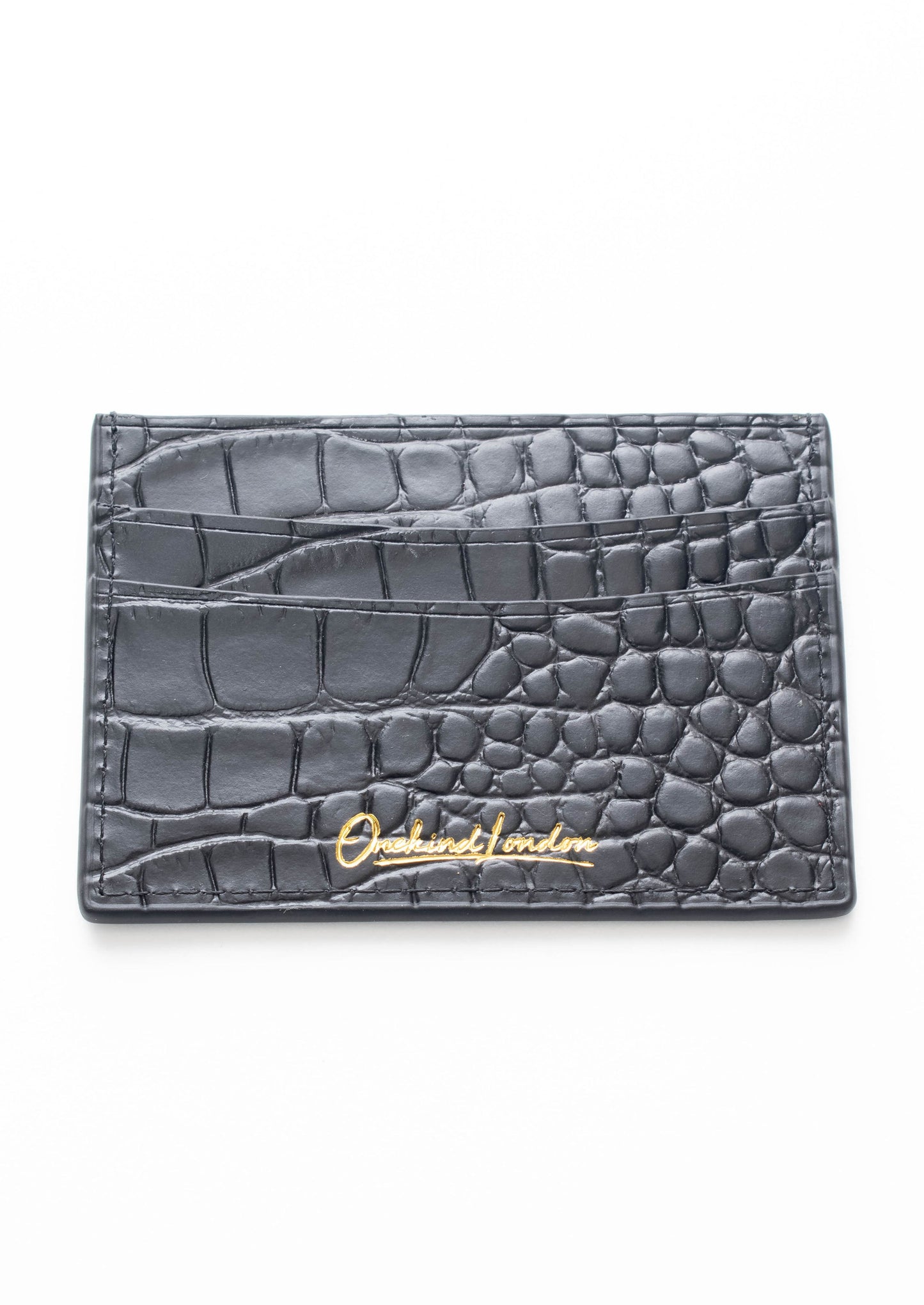 OneKind Alligator Skin Card Holder - Premium Leather