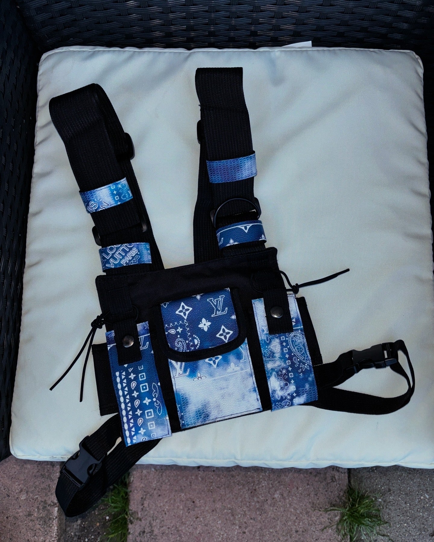 OneKind Atelier Utility Vests - Handmade Leather & Nylon