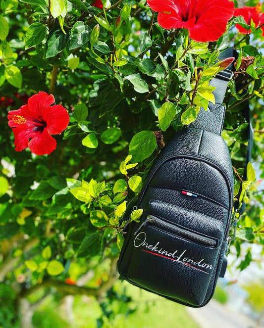 OneKind Retro Sling Bags - Leather with USB Port