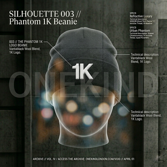 SILHOUETTE 003 // Phantom 1K Beanie