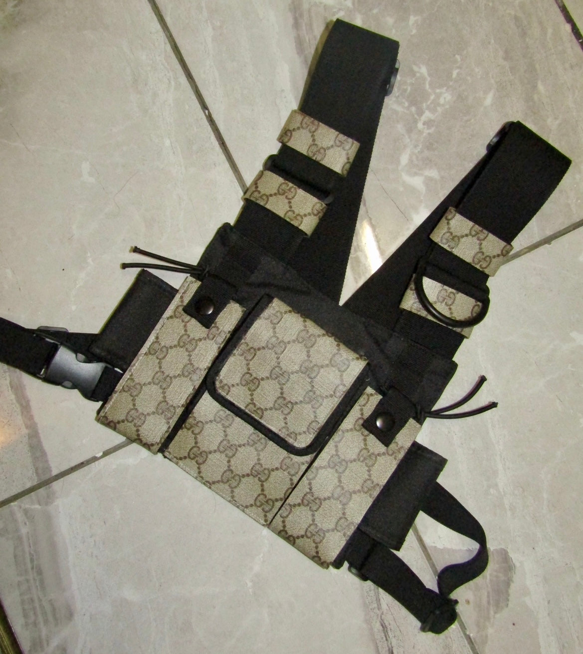 OneKind Atelier Utility Vests - Handmade Leather & Nylon