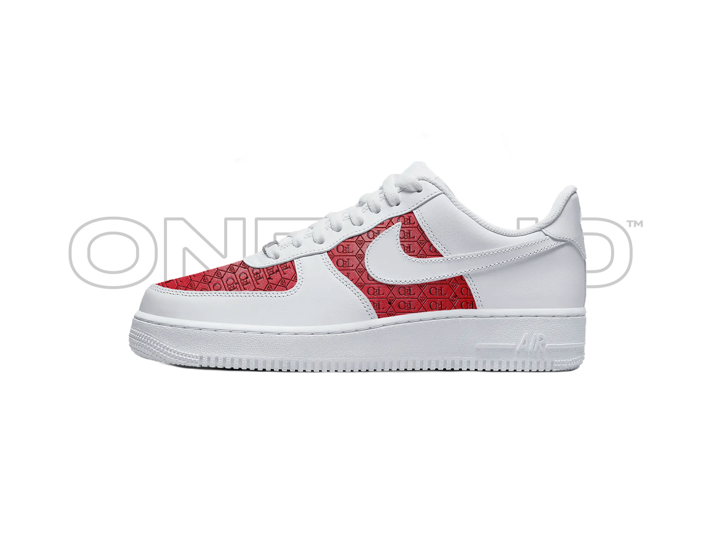 Nike AirForce 1 OKL Edition (Red & Blue)